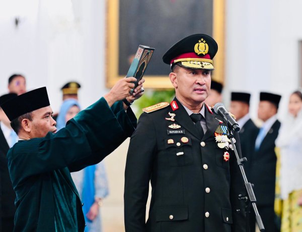 Prabowo Lantik Suyudi Ario Seto sebagai Kapolri, Wahyu Hadiningrat Resmi Jadi Wakapolri