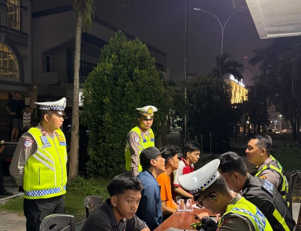 Polresta Barelang Tindak 33 Motor Berknalpot Brong dalam Patroli KRYD Skala Besar