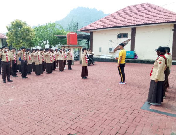 Sat Binmas Polres Lingga Gelar Pemilihan Dewan Kerja Saka Bhayangkara 2026–2027