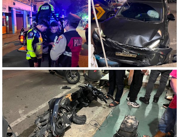 Respons Laporan Polisi 110, Polsek Lubuk Baja Tangani Dugaan Kecelakaan akibat Keributan di Nagoya