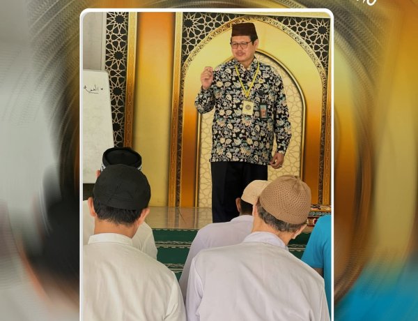 Rutan Batam Gandeng Kemenag, Bekali Warga Binaan Kemampuan Jadi Imam, Bilal dan Khatib