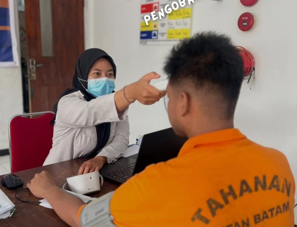 Karutan Batam Bambang Febriansyah Tinjau Klinik, Pastikan Layanan Kesehatan Warga Binaan Optimal
