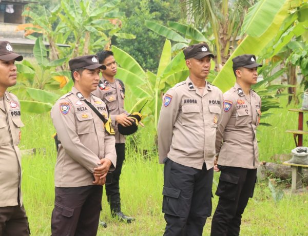 Kapolres Lingga Ajak Warga Dabo Perkuat Kamtibmas Lewat Dialog Langsung