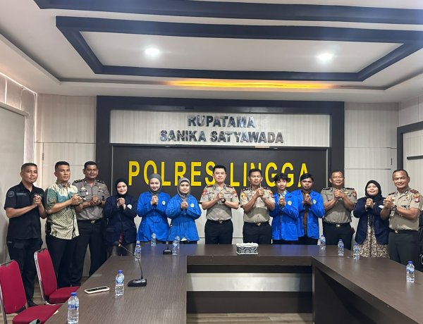 Polres Lingga Gandeng Aliansi BEM, Dorong Kepedulian Pendidikan hingga Pelosok Daerah