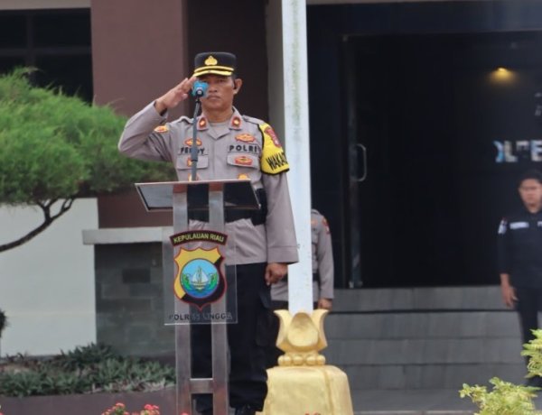 Polres Lingga Peringati Hari Sumpah Pemuda ke-98, Teguhkan Semangat Persatuan dan Pengabdian