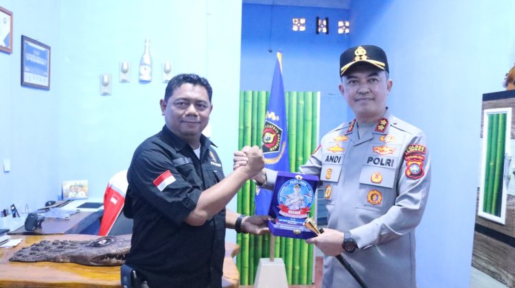 Kapolres Lingga Pererat Silaturahmi dan Sinergi dengan Insan Pers di Dabo Singkep