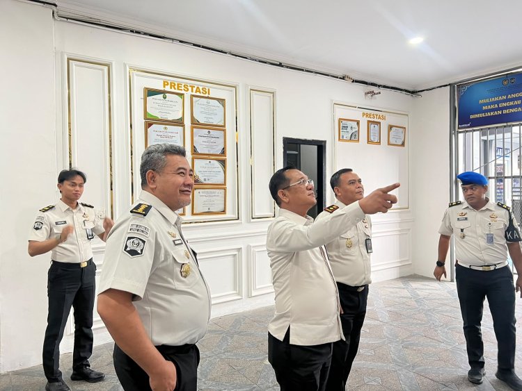 Kakanwil Ditjenpas Kepri Tinjau Rutan Batam, Pastikan Pelayanan dan Pembinaan Berjalan Optimal