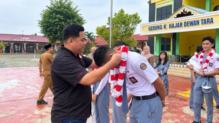 Siswa SMAN 1 Tanjungpinang Bawa Pulang 19 Medali dari Malaysia