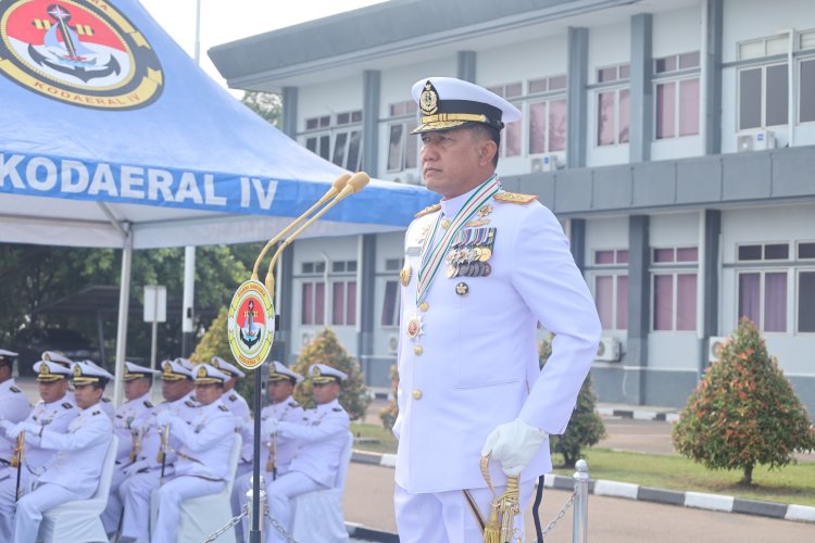 HUT ke-81 TNI, Kodaeral IV Teguhkan Semangat Prajurit Jalasena Berjiwa PRIMA