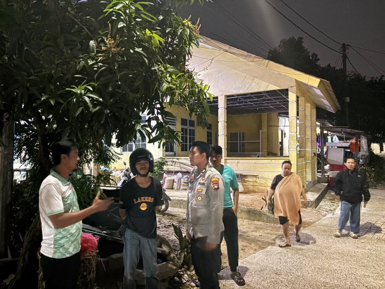 Polsek Batu Ampar Respons Cepat Laporan Masyarakat Melalui Layanan Polisi 110, Patroli Datangi TKP di Tanjung Sengkuang