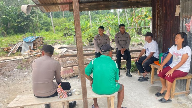 Satbinmas Polres Lingga Ajak Warga Dabo Perkuat Keamanan dan Waspadai Kejahatan