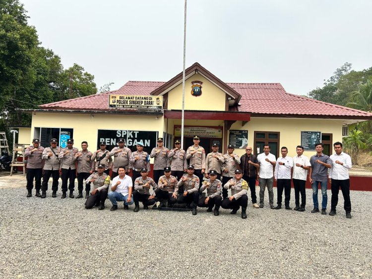 Bag SDM Polres Lingga Gelar Asistensi di Singkep Barat, Tekankan Disiplin dan Kelengkapan Administrasi