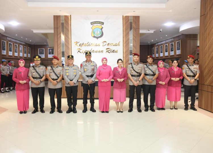 Kapolda Kepri Pimpin Sertijab Tujuh Pejabat Utama, Sejumlah Posisi Strategis Berganti
