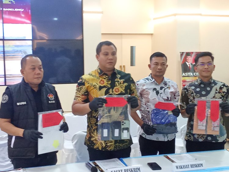 Polresta Barelang Ungkap Pencurian Besi Proyek di Nongsa, Dua Pria Jadi Tersangka