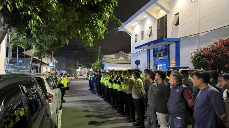 Razia Gabungan di Batam, Polisi Tindak 29 Motor Knalpot Brong dan Amankan 33 Orang di Bukit Senyum