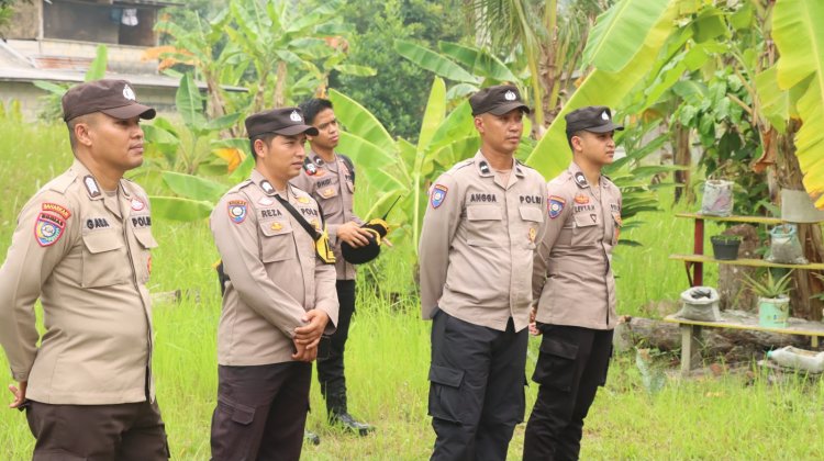 Kapolres Lingga Ajak Warga Dabo Perkuat Kamtibmas Lewat Dialog Langsung
