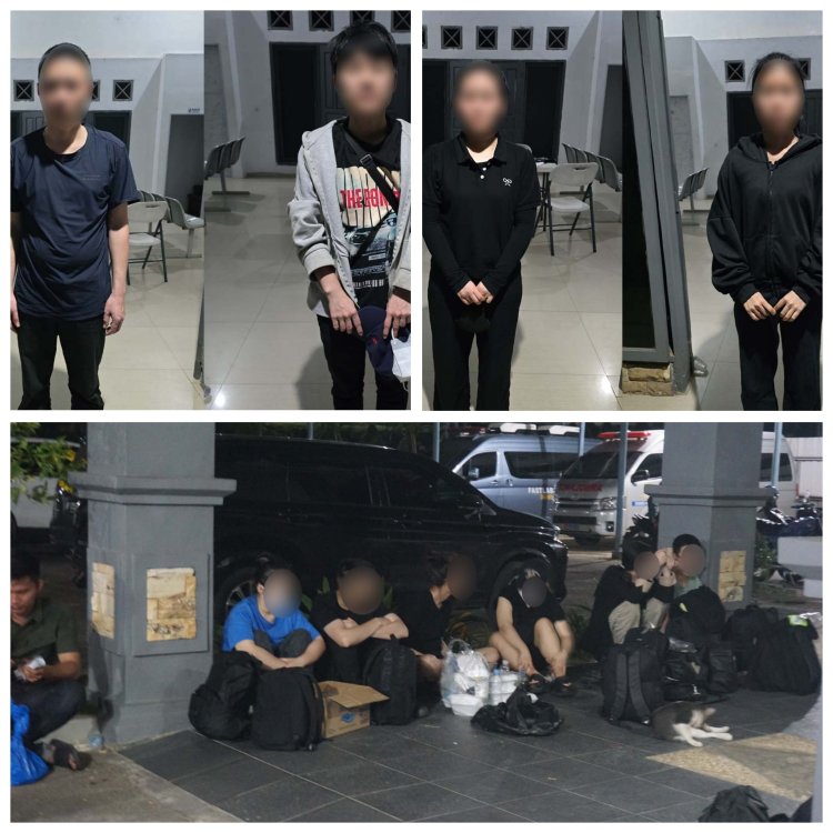 TNI AL dan Satgas BAIS TNI Gagalkan Keberangkatan 12 WNA Vietnam ke Malaysia Lewat Jalur Ilegal