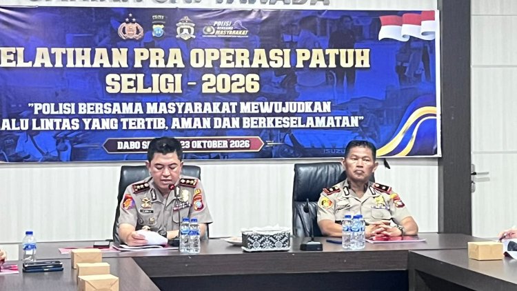 Jelang Operasi Patuh Seligi 2026, Kapolres Lingga Tekankan Penindakan Profesional dan Humanis