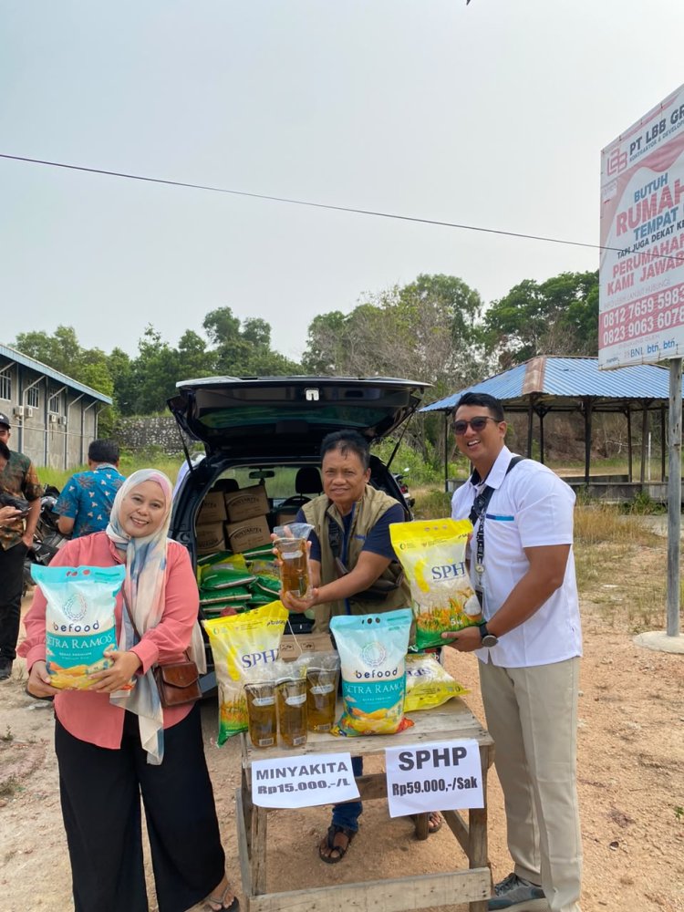 Sambut Hari Pangan Sedunia, BULOG Batam Gelar Gerakan Pangan Murah di Batam dan Karimun
