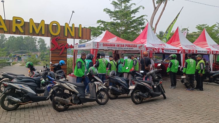 Capella Honda Gelar Servis Gabungan di Tanjungpinang, 100 Motor Ojek Online Nikmati Paket Servis Rp50 Ribu
