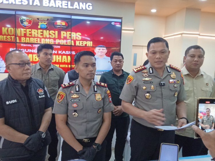 Kapolresta Barelang Ungkap Kasus Pembunuhan di Batam, Tetangga Korban Diduga Jadi Pelaku