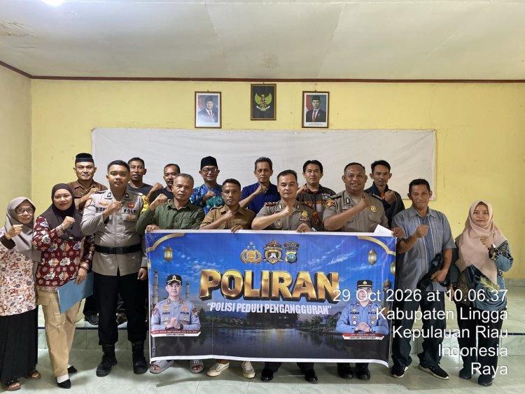 Polsek Singkep Barat Gandeng Pemerintah Kelurahan Buka Peluang Kerja bagi Warga