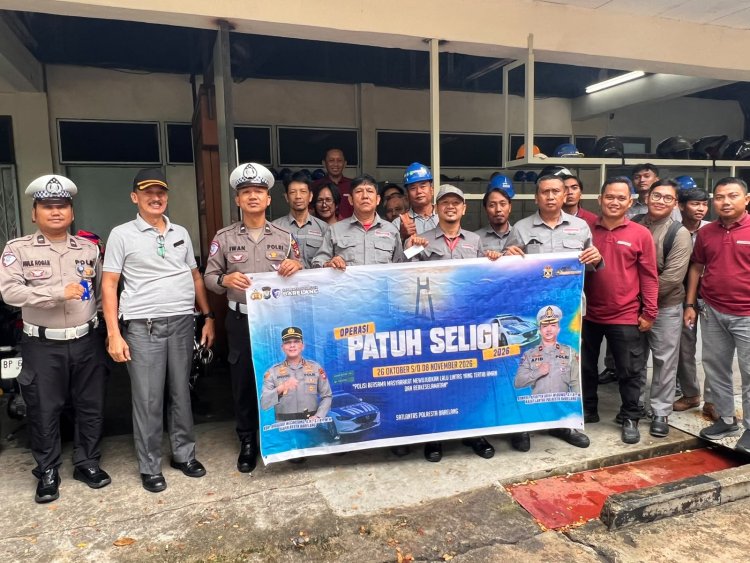 Satlantas Polresta Barelang Edukasi Karyawan Batamindo, Keselamatan Berkendara Jadi Prioritas