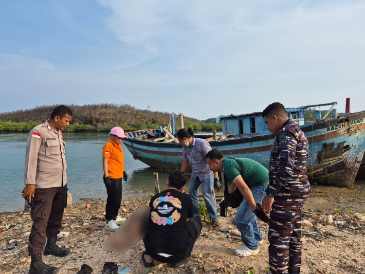 Respons Cepat TNI AL, Jenazah Nelayan Ditemukan di Perairan Pulau Nipah Barelang